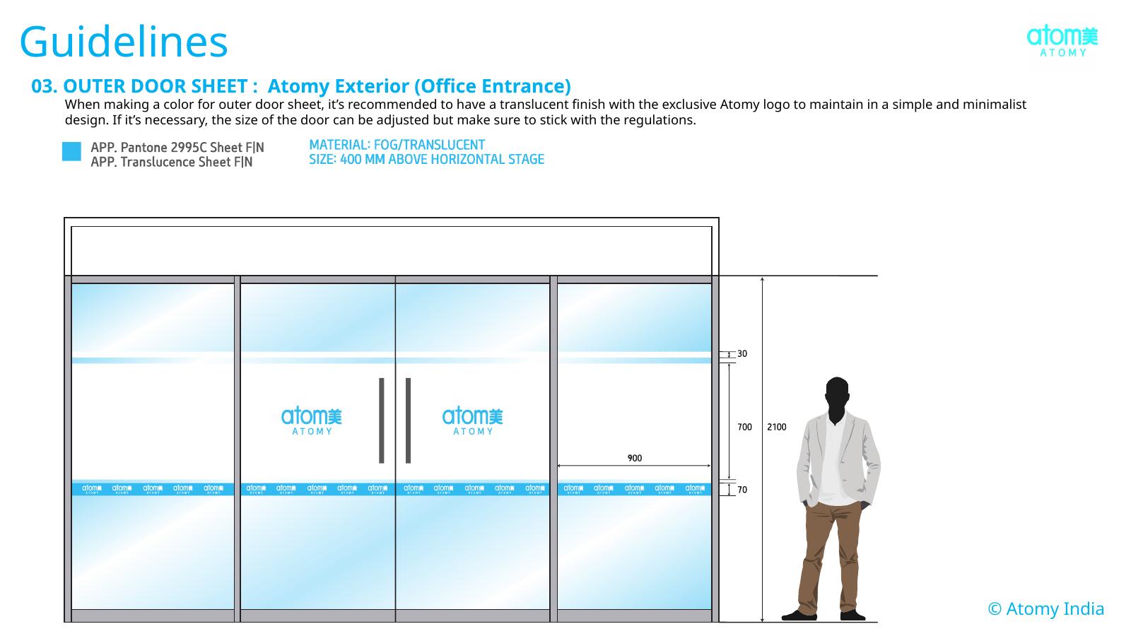 Atomy Interior and Exterior Guidebook — slide 8